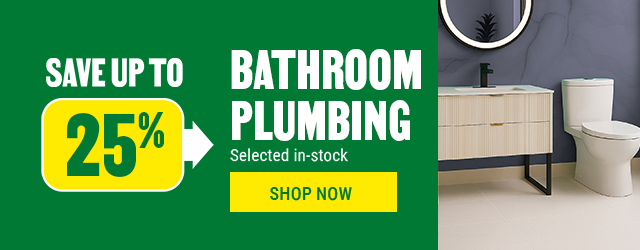 Save up to 25% on bathroom plumbing - BMR
