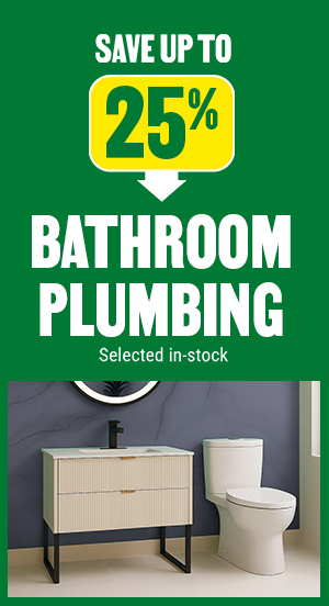 Save up to 25% on bathroom plumbing - BMR