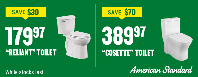 American Standard toilet