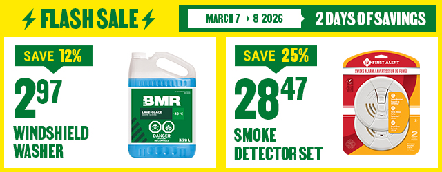 Flash Sale 7 and 8 March 2025 - BMR