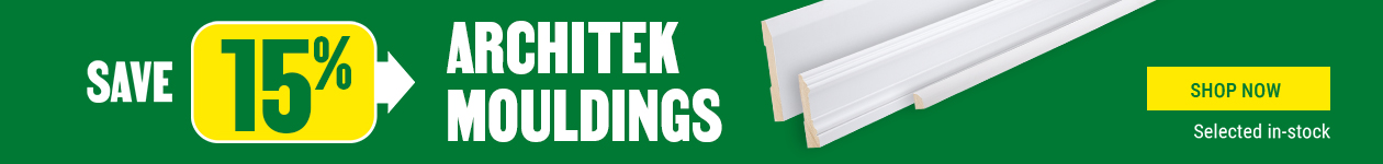 Save 15% on Architek mouldings