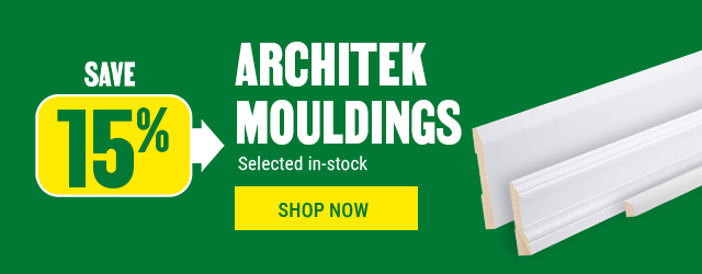 Save 15% on Architek mouldings