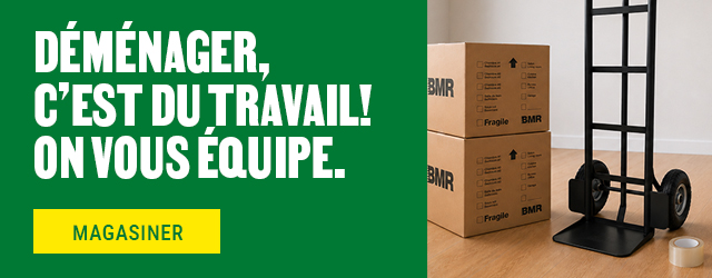 Préparez votre déménagement avec les essentiels BMR