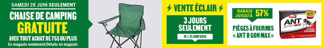 Vente éclair BMR