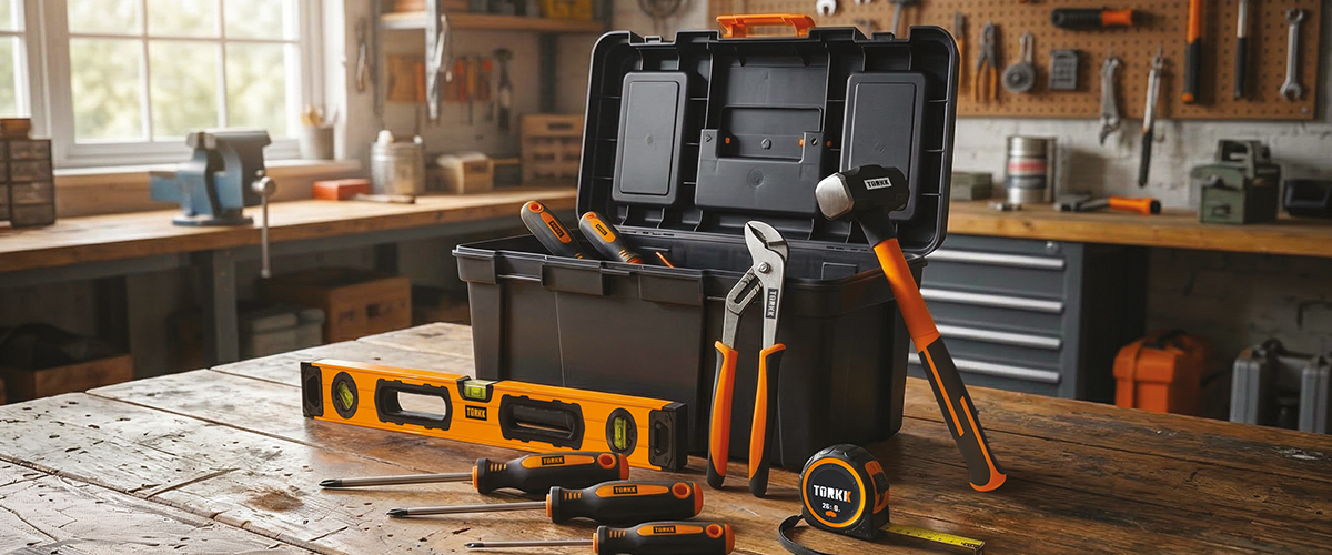 Jusqu'à 25% de rabais sur les outils manuels et accessoires Torkk