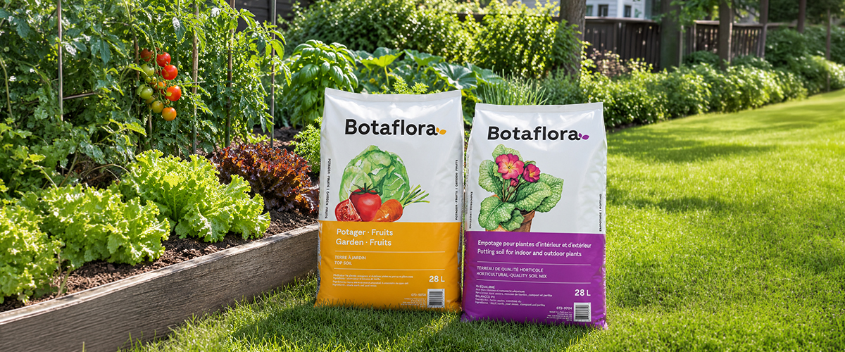 Rabais de 15% sur les terreaux spécialisés Botaflora sélectionnés