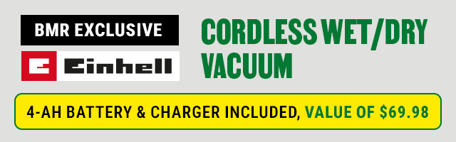 18V Cordless Wet/Dry Vacuum Starter Kit - 20 L