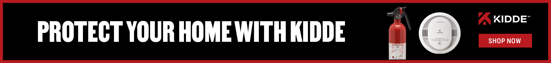Protect your home with Kidde fire extinguishers and smoke alarms available at BMR. Shop now.