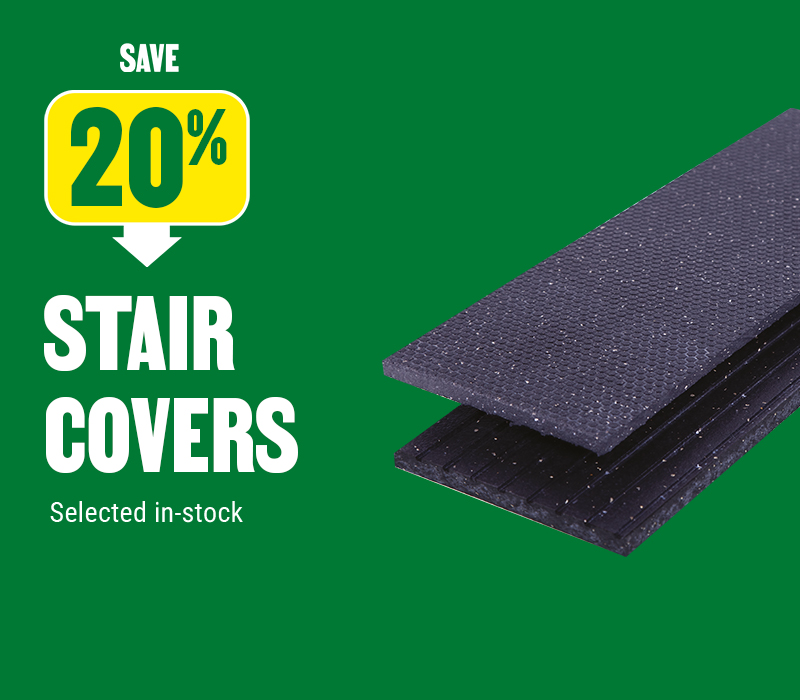 Save 20% on stair covers
