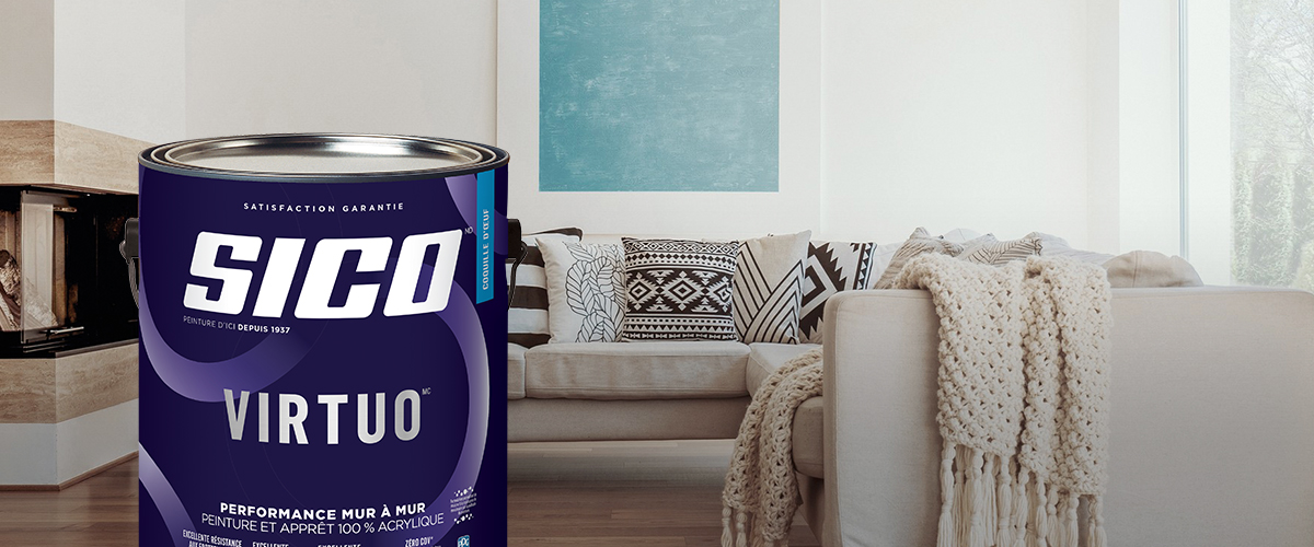 Rabais de 25% sur les peintures Sico Virtuo s&eacute;lectionn&eacute;es