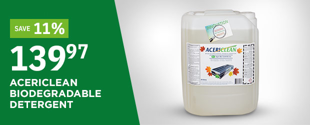 Acericlean biodegradable detergent - Agrizone