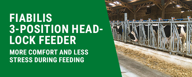 Fiabilis 3-position head-lock feeder