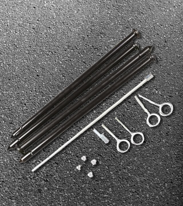 Permanent Anchorage System for Car Shelters