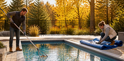 Comment fermer sa piscine pour l'hiver