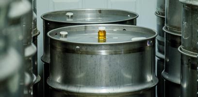 Stainless steel drums for maple syrup in bulk