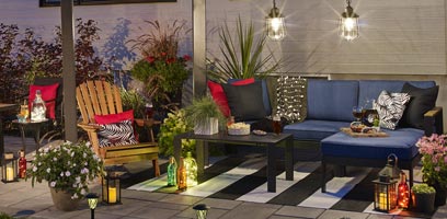 Brighten up your backyard with outdoor lighting