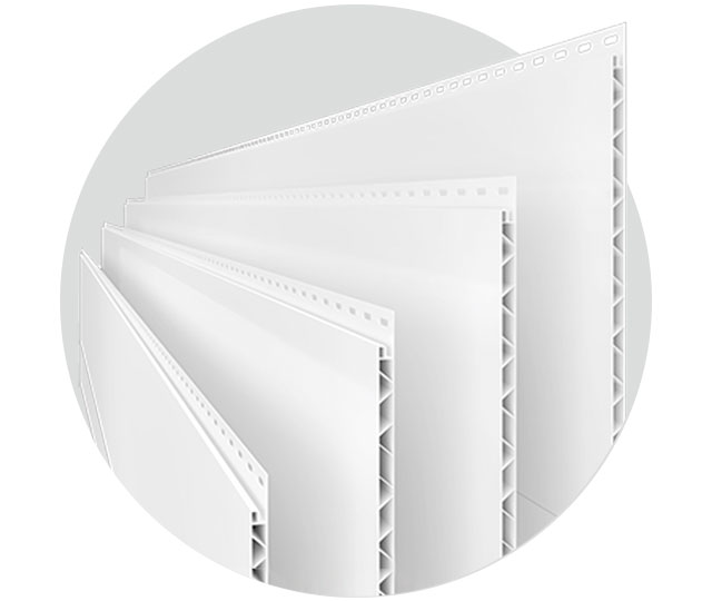 Panneau en PVC Trusscore Wall&CeilingBoard blanc