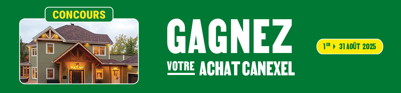 Concours Gagnez votre achat CanExel