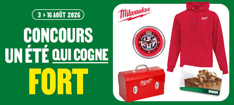 Concours Milwaukee X BMR - Un &eacute;t&eacute; qui cogne fort