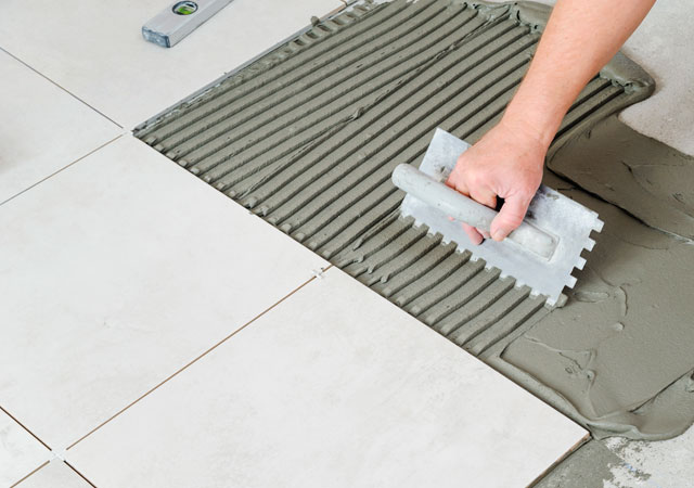 Learn how to install a ceramic floor yourself