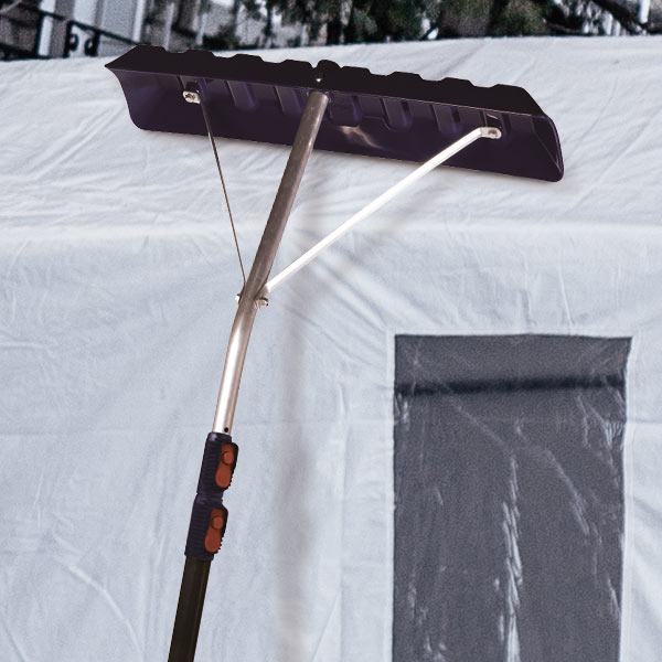 Snow Rake - useful to remove snow on top of your car shelter
