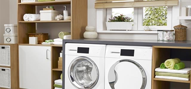 Finally, a fully functional laundry room!