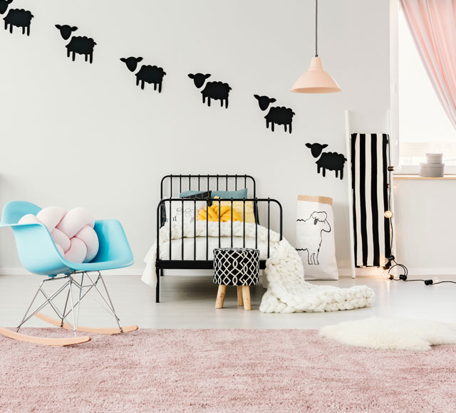 kids bedroom pink carpet