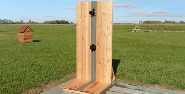 Comment faire une douche extérieure