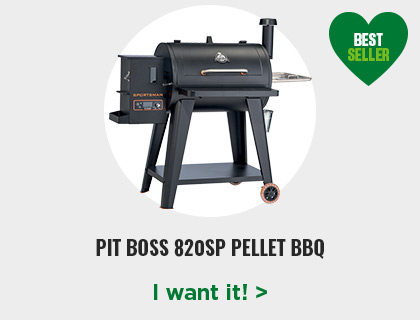 Pit Boss 820 SP pellet barbecue - BMR