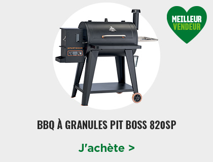 Barbecue à granules Pit Boss 820 SP - BMR