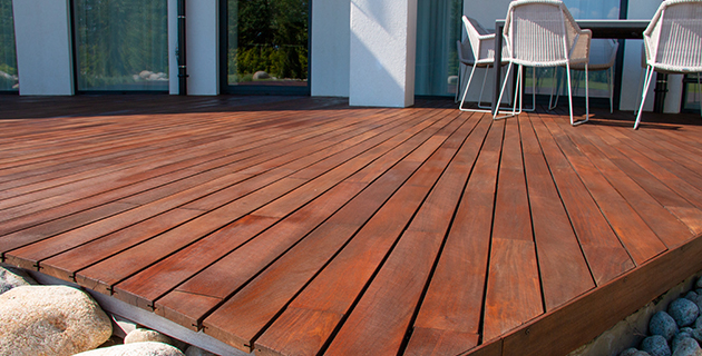 Exterior paints and stains for treated wood and patio - BMR