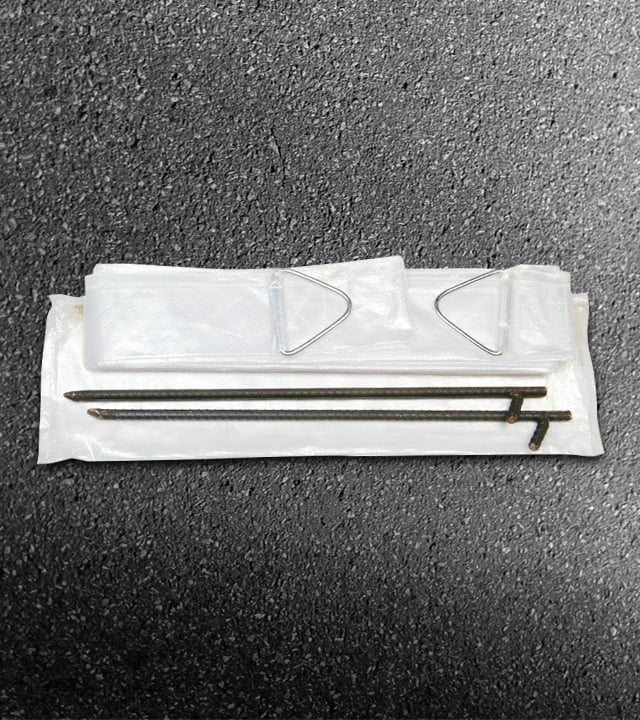 Windstrap system for car shelters