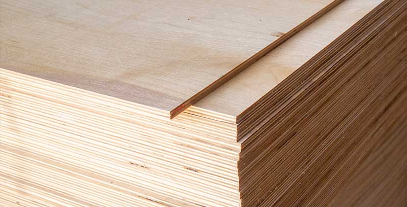 Pile of plywood BMR