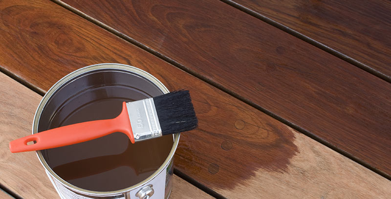 Stain for wood decking BMR