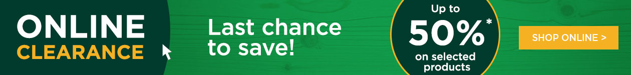 Online clearance, last chance to save - BMR