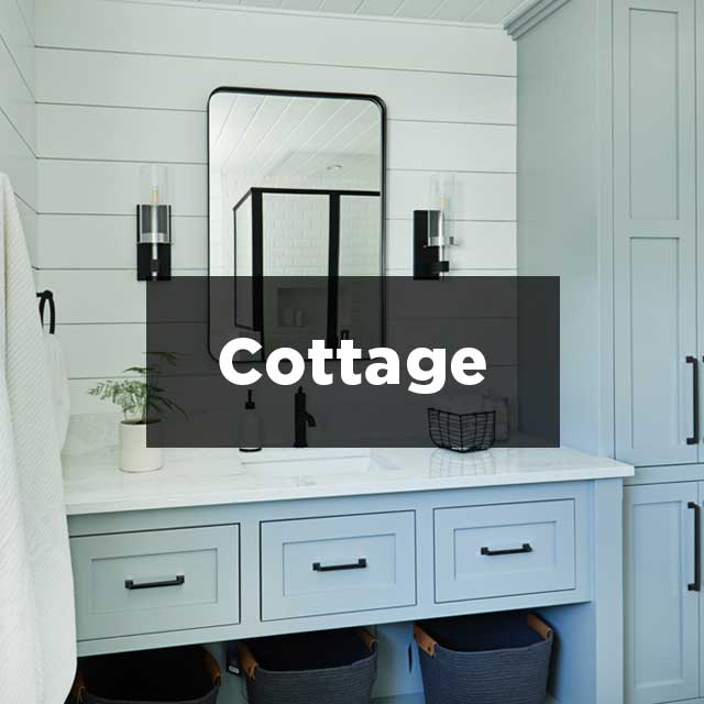 Cottage style bathroom