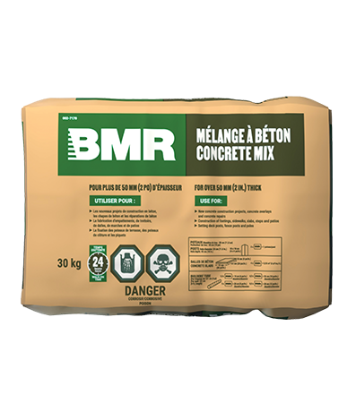 Sac de m&eacute;lange &agrave; b&eacute;ton