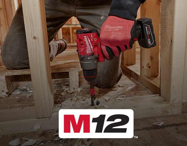 Collection Milwaukee M12 - Chez BMR 