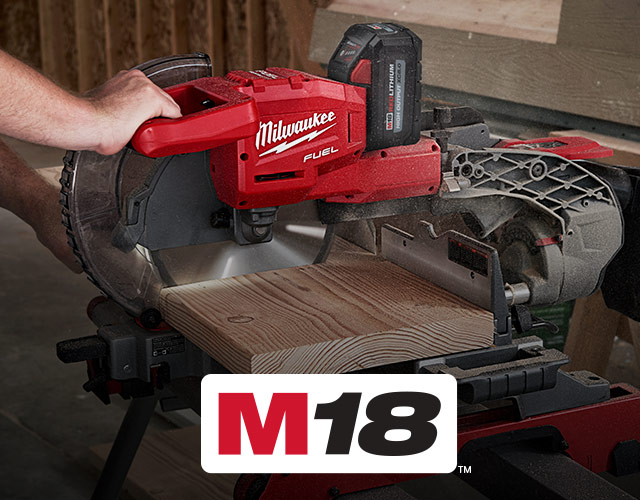 Collection Milwaukee M18 - Chez BMR 