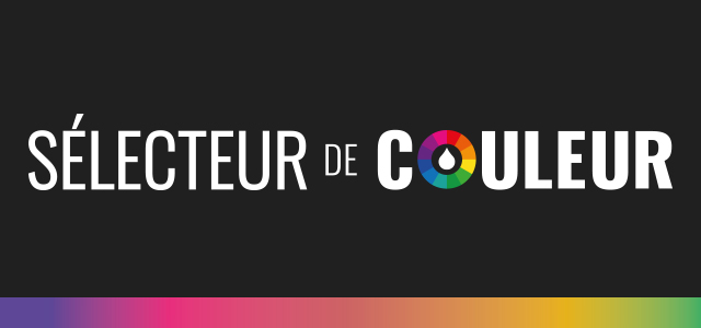 Sélecteur de couleur - fonctionnement