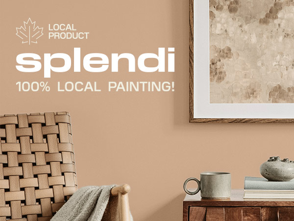 Splendi, 100% local painting