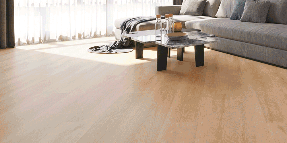 Animation montrant diverses applications des produits Architek: plancher stratifi&eacute;, c&eacute;ramique de mur, portes int&eacute;rieures, etc.