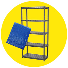 Produits de rangement Fixel: Bâches et étagères