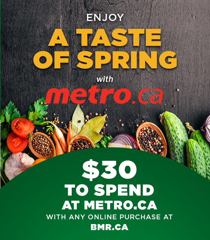 Promotion - Get $30 off your next online purchase at metro.ca