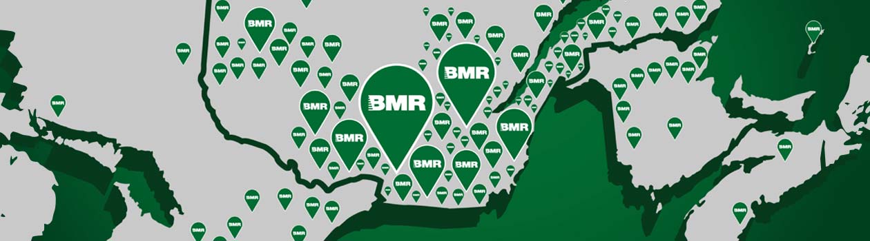 Map of BMR stores